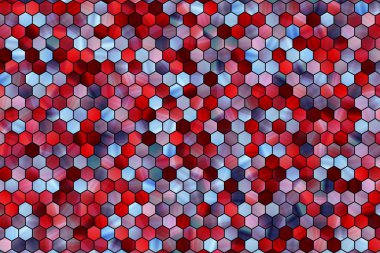 Altıgen şerit arka plan renkli desen, iyi grafik tasarım için.