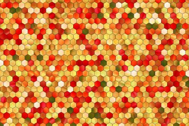 Soyut çizimler altıgen şeridi, kavramsal. İyi tasarım arka planı için.