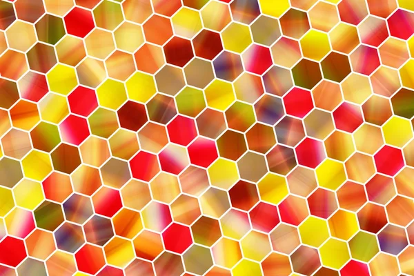 Φόντο Φόντο Εξάγωνο Λουρίδα Πολύχρωμο Μοτίβο Καλή Για Σχεδιασμό Υφή — Φωτογραφία Αρχείου