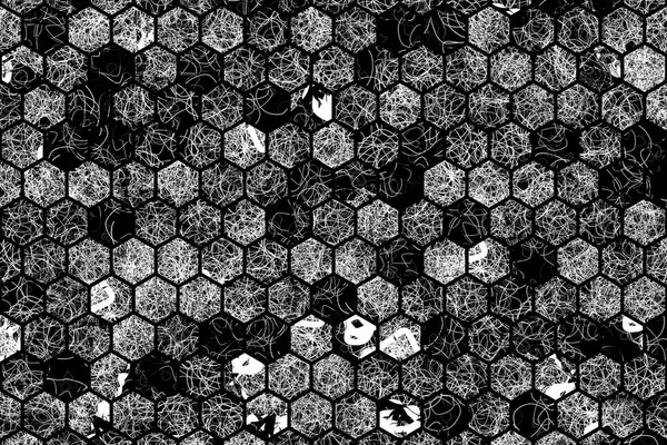 Шістнадцяткова Стрічка Ілюстрації Фону Абстрактна Чорно Біла Текстура Візерунка — стокове фото