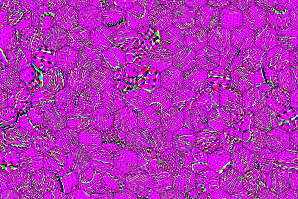 Dekorativní Barevný Vzor Hexagon Pruh Ilustrace Dobré Pro Design Textury — Stock fotografie