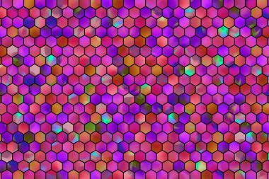 Arka plan veya zemin, altıgen şerit renkli desen, iyi tasarım doku için.