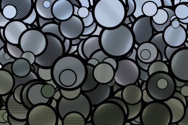 Daire veya elips çizgiler ile arka plan renkli şekiller, iyi grafik tasarım için. Vektör resim.