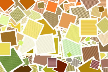 Arka plan veya zemin, Meydanı renkli çizgili, iyi tasarım doku için şekiller. Vektör resim.