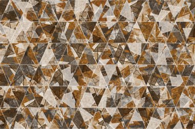 Soyut geometrik üçgen şerit, grafik tasarım, katalog, tekstil veya doku baskı ve arka plan için sanatsal paterni.