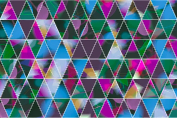 Artistieke Driehoek Strip Patroon Van Geometrische Achtergrond Abstract — Stockfoto