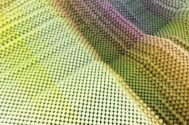 Bloklar, geometrik yapısı, şekli kompozisyon. Web sayfası, duvar kağıdı, grafik tasarım, katalog, doku veya arka plan için. Renkli 3d render.