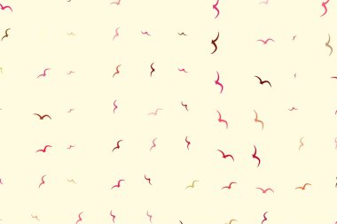 El çekilmiş, iyi tasarım doku için arka plan veya zemin, uçan kuşlar. Karikatür tarzı vektör.