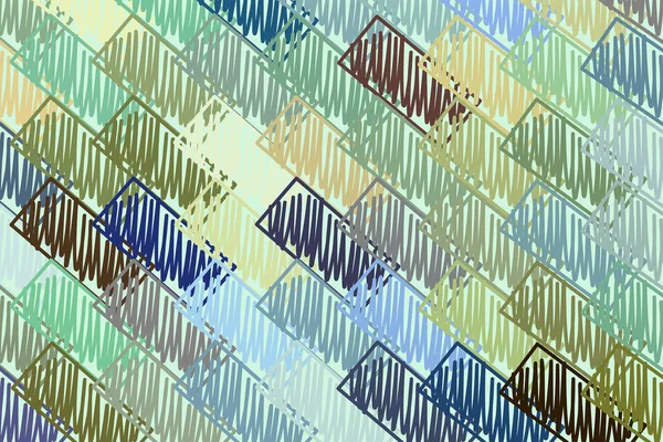 Смешанные Изуродованные Фигуры Абстрактно Рисуют Вручную Фон Текстуру Фон Вектор — стоковый вектор