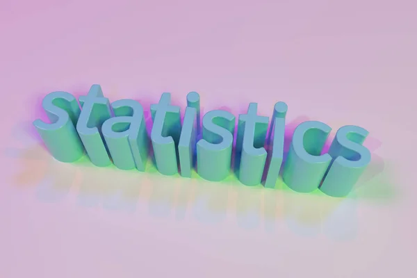 Statistik Typografi Sökord Cgi Dekorativa Illustrationer För Design Textur Bakgrund — Stockfoto