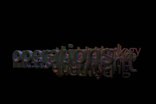 3D rendering. Background abstract, motivation related keywords cloud CGI typography, for design & graphic resource.