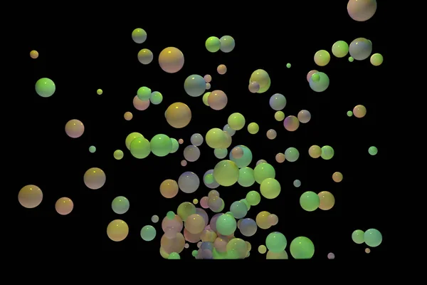 Абстрактная Рендеринг Формы Сетки Настройкой Цветовой Подсветки Фона Графического Дизайна — стоковое фото