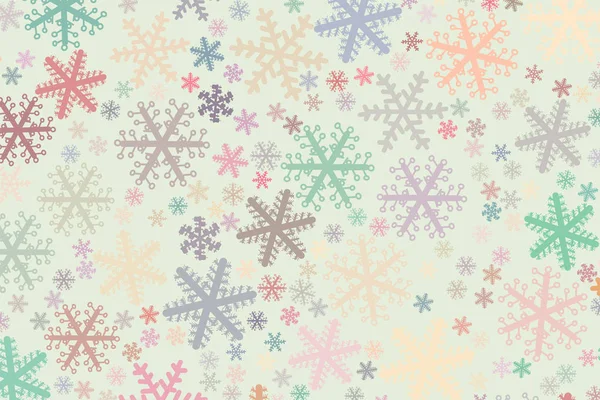 Streszczenie Ciągnione Bliska Śniegu Artystyczny Dla Projektowania Graficznego Katalog Tekstylne — Wektor stockowy