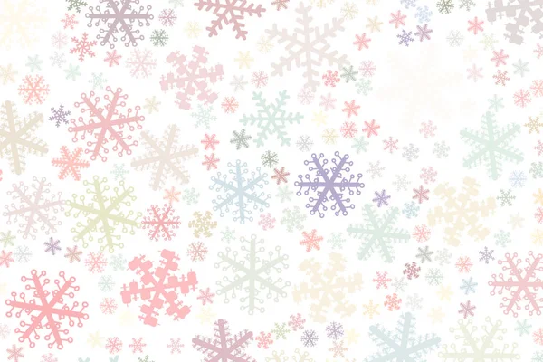 Textuur Achtergrond Hand Getrokken Abstracte Close Van Sneeuw Voor Grafische — Stockvector