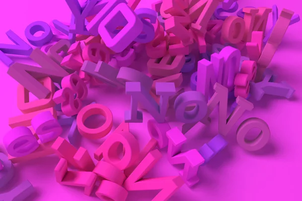 Cgi Typography Yes Keywords Cloud Design Texture Background Rendering — Stock Photo, Image