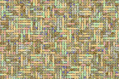 Abstract woven mat illustrations background.