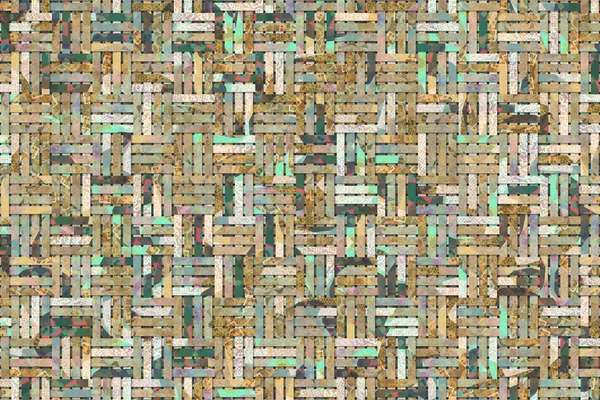 Woven Mat Illustrations Background Abstract Rattan Texture — Stockfoto