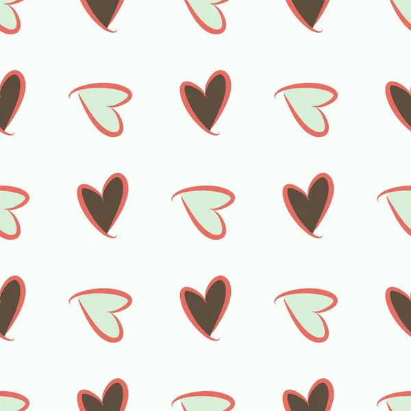 Bezproblémové Lásku Valentine Den Oslavy Nebo Výročí Ilustrace Pozadí Abstraktní — Stockový vektor