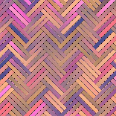 Dokuma mat veya rattan illüstrasyonlar arka plan soyut, sanal geometrik desen doku.