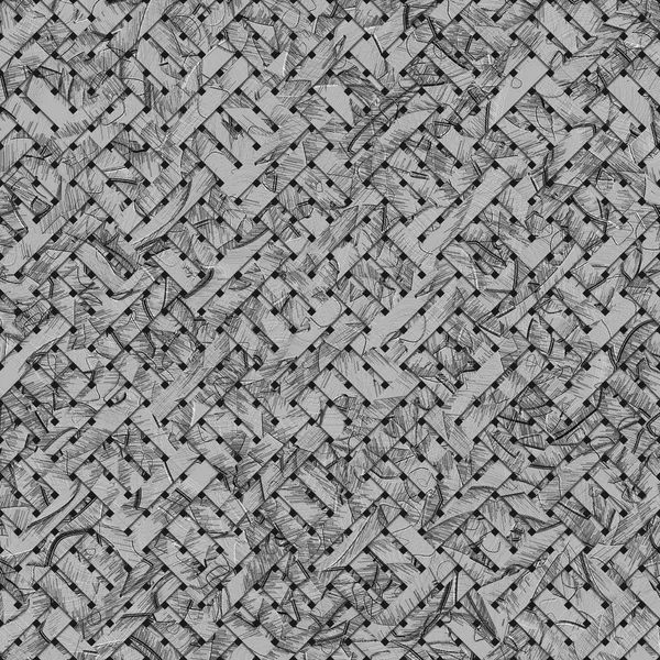 Γκρι Μαύρο Και Άσπρο Εννοιολογικό Υπόβαθρο Εικονική Γεωμετρικό Μοτίβο Ψάθα — Φωτογραφία Αρχείου