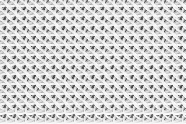 CGI composition, string mats geometric, for design texture or title background. Gray or black and white b&w 3D render.