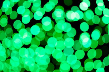 Defocused renkli bulanıklık bokeh peri sokak ışık Festivali, gece