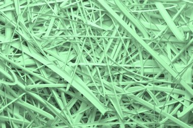 Soyut CGI kompozisyon, dağınık dizeleri sanal backd arka plan