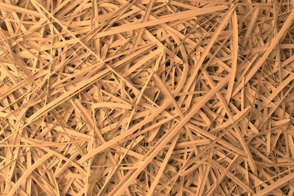 Fondo abstracto composición CGI, cuerdas desordenadas backd virtual — Foto de Stock