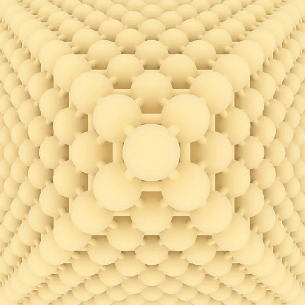 Концепція стилю молекул, міжблоковані піраміди, для дизайну text — стокове фото