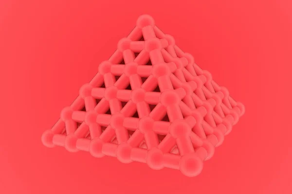背景抽象球体几何、分子风格概念 — 图库照片