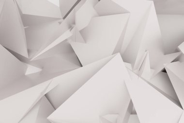 Soyut Cgi, rastgele geometrik fon. Grafik d için duvar kağıdı