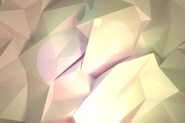 Abstrakt CGI, slumpmässig geometrisk bakgrund. Bakgrund för grafisk d — Stockfoto