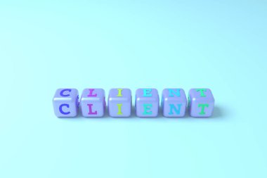 İstemci bilgisayar Ict anahtar kelime. Web sayfası, grafik tasarım, textu için