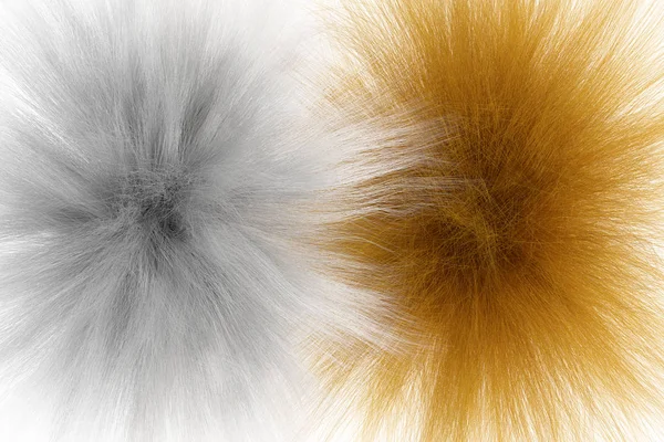 Zbliżenie Artystyczny wygląd futra, tło projektowe, 3D — Zdjęcie stockowe
