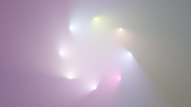 Colorat Blur Fundal Infinit Sau Buclă Fără Sudură Culorile Luminile — Videoclip de stoc