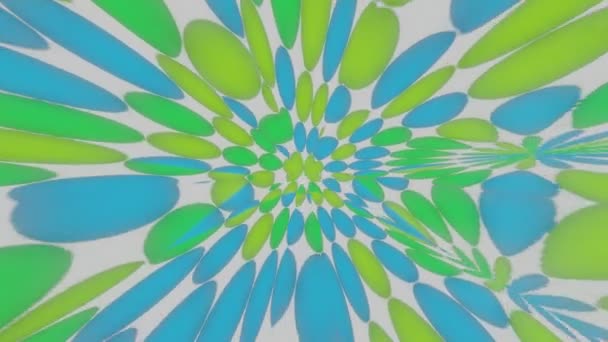 Movimento Abstrato Colorido Suave Infinito Loop Sem Costura Bom Para — Vídeo de Stock