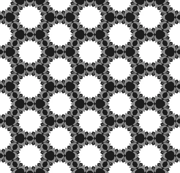 Χωρίς ραφές, απλό μαύρο και λευκό, αφηρημένα γεωμετρικά μοτίβα — Φωτογραφία Αρχείου