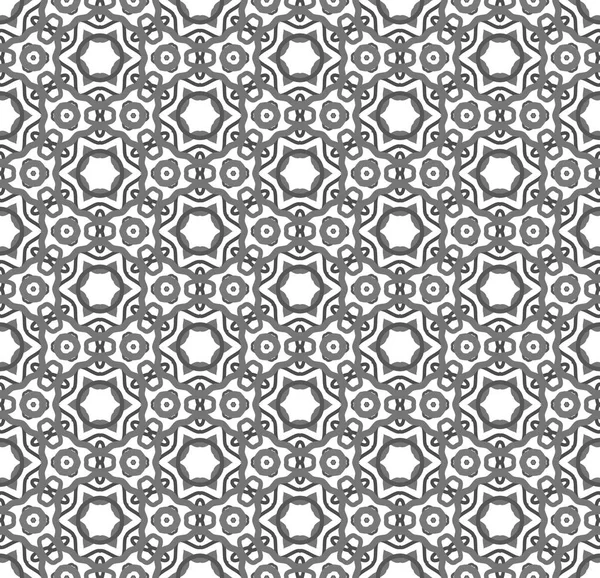 Sem costura simples preto & branco B & W padrão de geometria abstrata — Fotografia de Stock