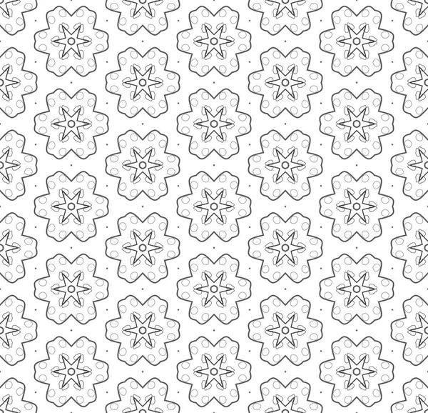 Dikişsiz basit siyah & beyaz B&W soyut geometri deseni