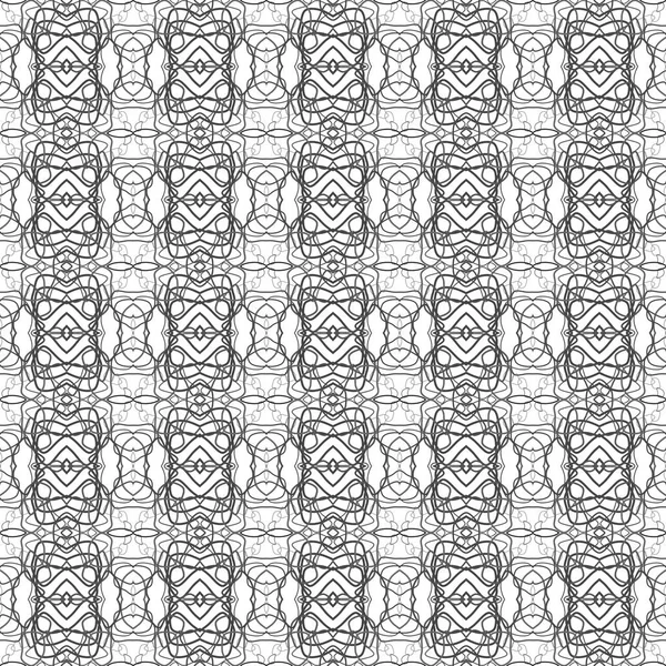 Naadloze eenvoudige zwarte & wit B&W abstracte geometrie patroon — Stockfoto