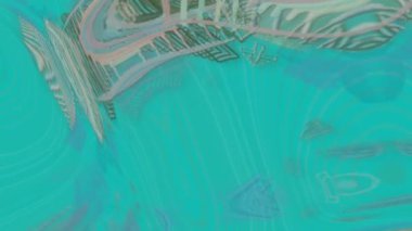 Sonsuzluk veya kesintisiz döngü. Rüya gibi bir görünüm, hareket bulanıklığı stili, soyut ve sanatsal, grafik illüstrasyon, arka plan veya arka plan.