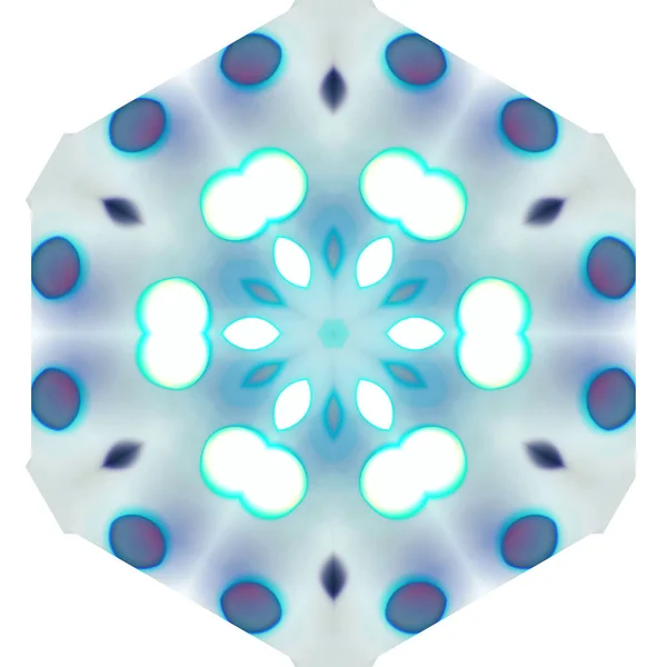 Εικονικό καλειδοσκόπιο mandala ακολουθία αφηρημένο φόντο για g — Φωτογραφία Αρχείου