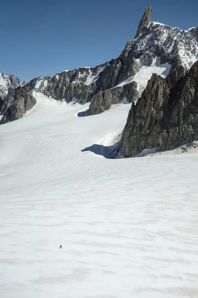 Panoramisch Uitzicht Mont Blanc Gletsjer — Stockfoto