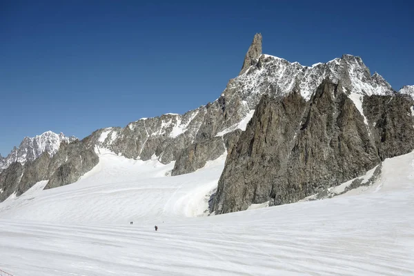 Vista Panorámica Del Glaciar Del Mont Blanc —  Fotos de Stock