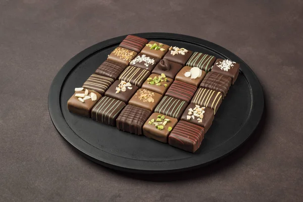 Çeşitli çikolatalar — Stok fotoğraf