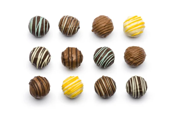 Variety of chocolates — Stock Photo, Image