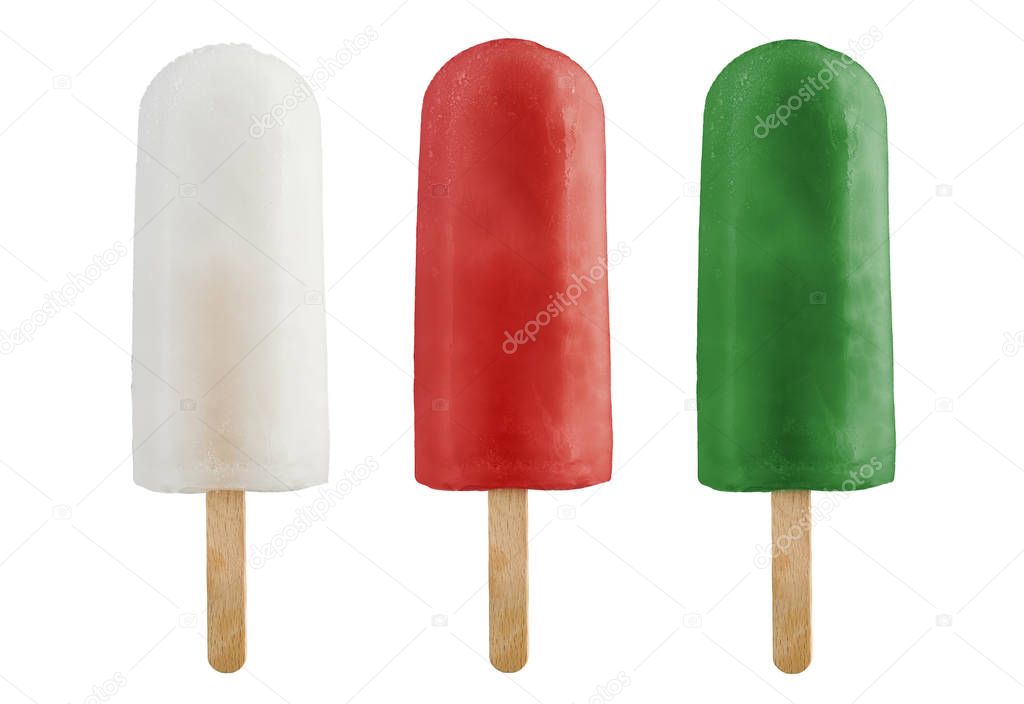 fruit ice lolly