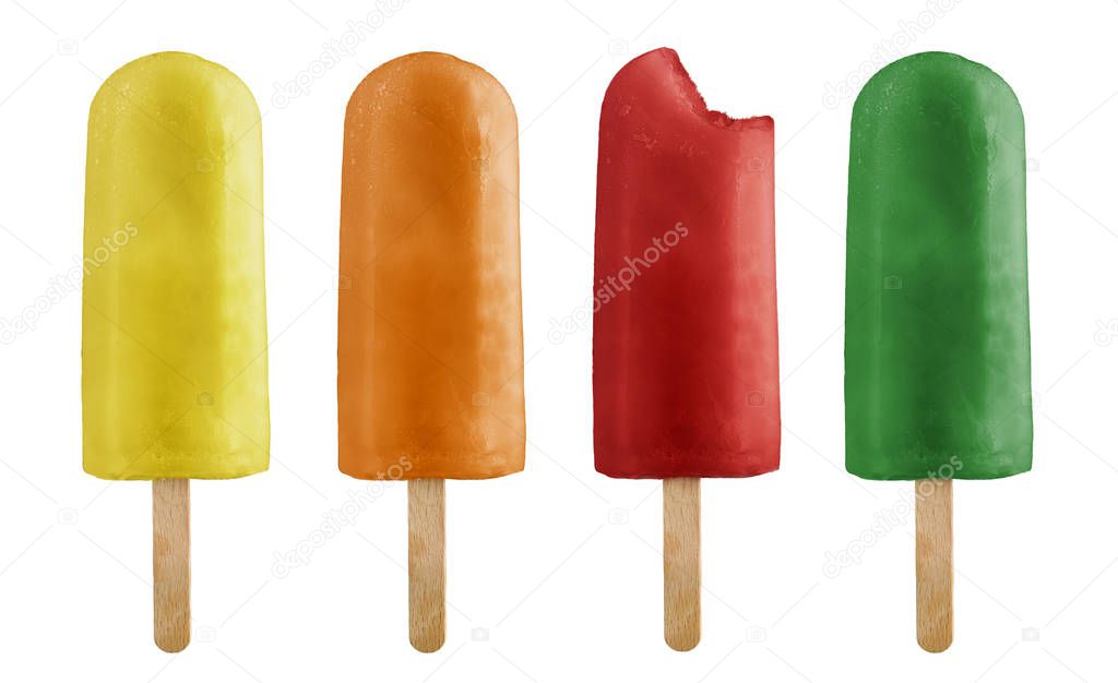 fruit ice lolly