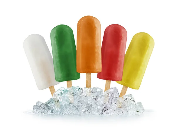 Fruit ice lolly — Stock Photo, Image