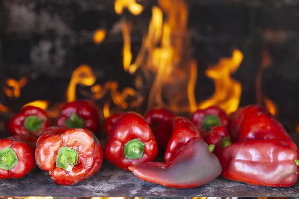 Red peppers — Stock Photo, Image